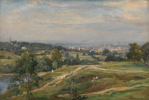 Vale of Health, Hampstead Heath af James Herbet Snell