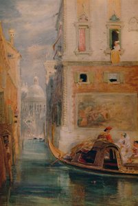 Gondolen, Venedig, 1865, 1935 af James Holland