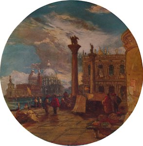 Piazzaen i St. Marks Venedig, 1853, 1935 af James Holland