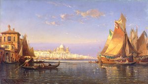 Venedig, ca. 1850 (olie på lærred)