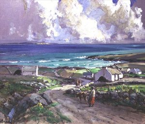 Atlantic fra det blodige forland, Devon af James Humbert Craig