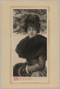 En vinterspadseretur af James Jacques Joseph Tissot