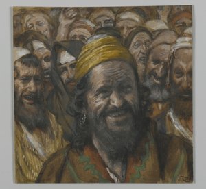 Barrabbas, illustration fra The Life of Our Lord Jesus Christ, 1886-94 (wc over grafit på papir)