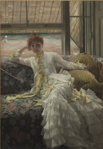 Bord de mer Seaside, 1878 af James Jacques Joseph Tissot