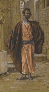Judas Iskariot, illustration fra Vor Herre Jesu Kristi liv, 1886-94 (wc over grafit på papir) af James Jacques Joseph Tissot