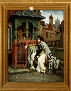Marguerite ved voldene, 1861 af James Jacques Joseph Tissot