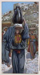 Martha, illustration til The Life of Christ, ca. 1886-94 (wc & gouache på pap) af James Jacques Joseph Tissot