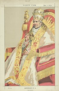 Pius IX af James Jacques Joseph Tissot
