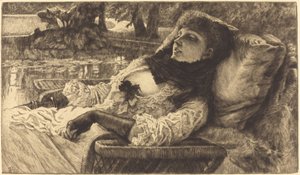 Sommeraften af James Jacques Joseph Tissot
