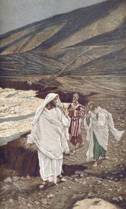 The Call of Saint Andrew and Saint John - Calling of Saint Andrew and Saint John - from "" The Life of Our Lord Jesus Christ "" - 1899 by James Tissot - Vocation of Saint John and Saint Andrew - The Life of Our Lord Jesus Christ , by Jacques Josephdani af James Jacques Joseph Tissot