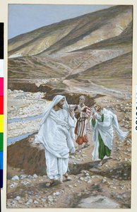 The Calling of St. Andrew and St. John, illustration til The Life of Christ, c.1886-94 (wc & gouache på pap) af James Jacques Joseph Tissot