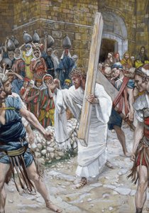 The Daughters of Jerusalem, illustration til The Life of Christ, c.1886-94 (wc & gouache på pap) af James Jacques Joseph Tissot