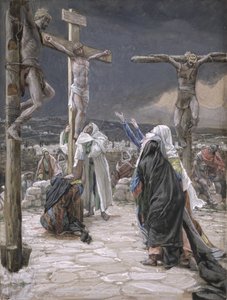 The Death of Jesus, illustration til The Life of Christ, ca. 1884-96 (wc & gouache på pap) af James Jacques Joseph Tissot
