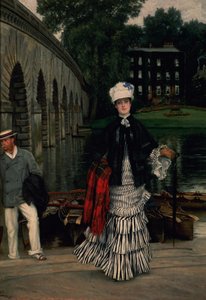 Returen fra sejlturen, 1873 af James Jacques Joseph Tissot