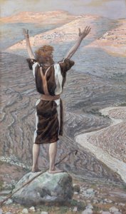 The Voice in the Desert, illustration til The Life of Christ, ca. 1886-96 (gouache på pap) af James Jacques Joseph Tissot