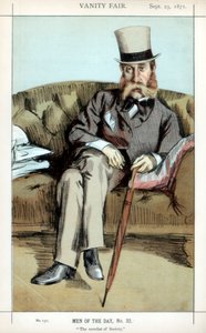 Samfundets romanforfatter, 1871. af James Jacques Joseph Tissot