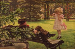Onkel Fred, ca. 1879 (panel) af James Jacques Joseph Tissot