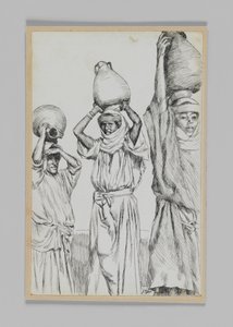 Kvinder i Galilæa, illustration fra Vor Herre Jesu Kristi liv af James Jacques Joseph Tissot
