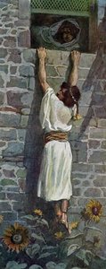 David undslipper af J James Tissot - Bible af James Jacques Joseph after Tissot