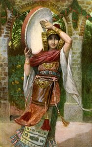 Jeftas datter af J James Tissot - Bibelen af James Jacques Joseph after Tissot