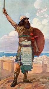 Othniel af J James Tissot - Bibelen af James Jacques Joseph after Tissot