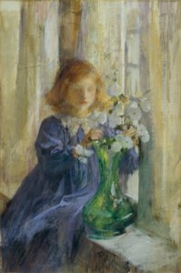 Den grønne vase af James Jebusa Shannon
