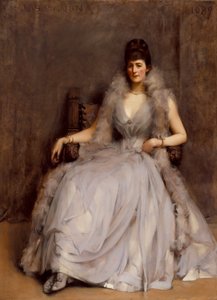 Portræt af Cecilia Tower, 1889 af James Jebusa Shannon
