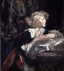 Portræt af Lady Diana Manners, senere Lady Diana Cooper