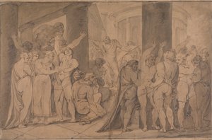Liget af Lucretia udsat for romerne af James Jefferys