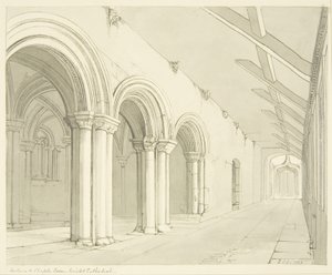 Indgang til Chapter Room of Bristol Cathedral af James Johnson