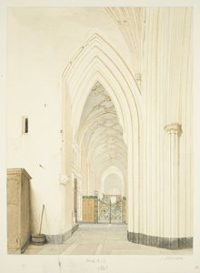 North Aisle of St Mary Redcliffe, ser mod øst af James Johnson