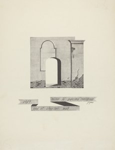 Mission The Purest Conception - End of Cloister Wall af James Jones