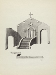 Mission Santa Margarita af James Jones
