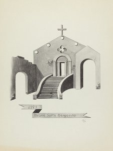 Mission Santa Margarita af James Jones