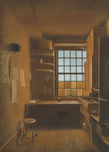 Interiør af et lotteri, 1821. af James Kidder