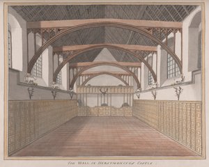 Herstmonceux Castle, East Sussex: Hallen