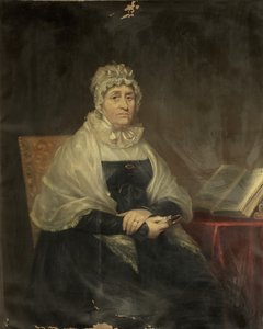 Portræt af fru Ward, ca. 1809 (olie på lærred)