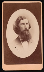 Portræt af Samuel Edward Warren 1831-1909, før 1877. af James M Capper