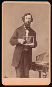 Portræt af Samuel Edward Warren 1831-1909, før 1877. af James M Capper