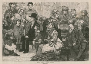 Madame Tussaud & Sons: Ferietid ved en voksudstilling (gravering)
