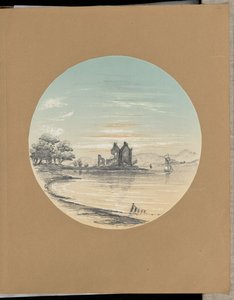 [Ruiner på kysten] af James Makgill Heriot Maitland