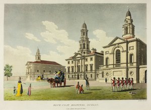 Blue-Coat Hospital, Dublin af James Malton