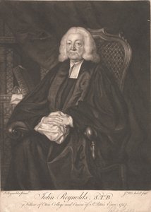 Dr. John Reynolds, S.T.B. af James McArdell