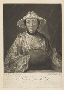 Lady Anne Fenoulhet (født dag) af James McArdell