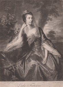 Lady Fortescue af James McArdell
