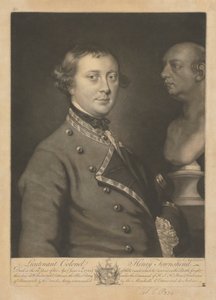 Oberstløjtnant Henry Townshend af James McArdell