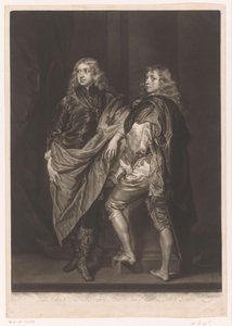 Portræt af John og Bernard Stuart af James McArdell