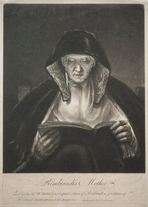Rembrandts mor af James McArdell
