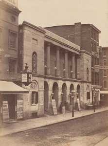 Chestnut Street Theatre, Philadelphia af James McClees