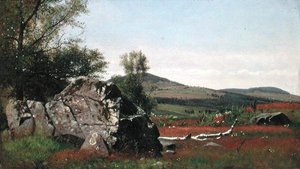 Summer in the Catskills (olie på lærred)